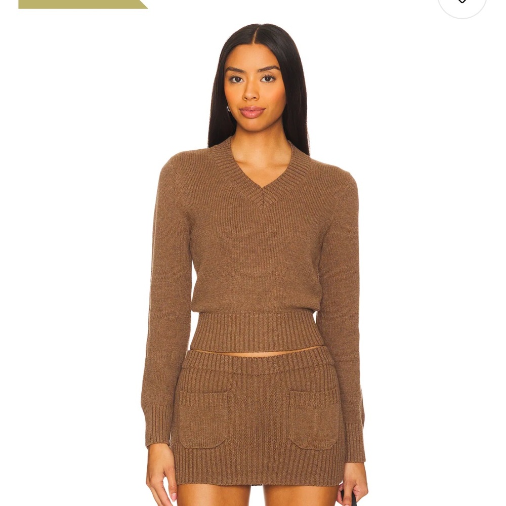 Frankies Bikinis Set - Sweater and matching skort set